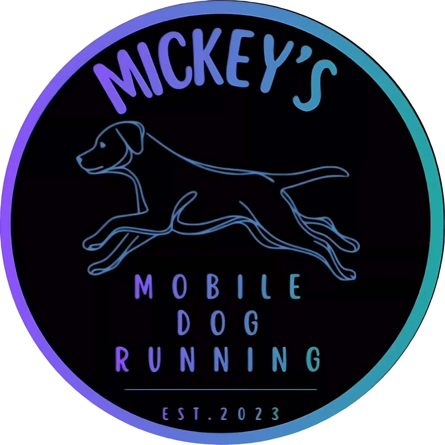 Mickey's Mobile Dog Running logo