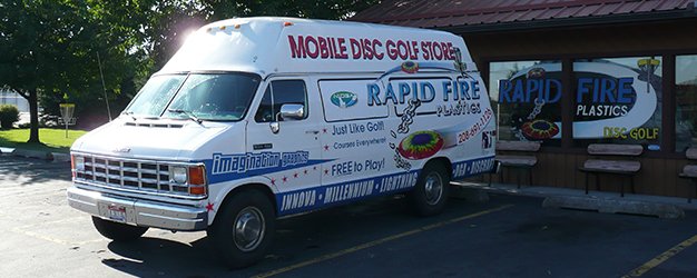 Rapid Fire Disc Golf Van Rapid Fire Disc Golf Van