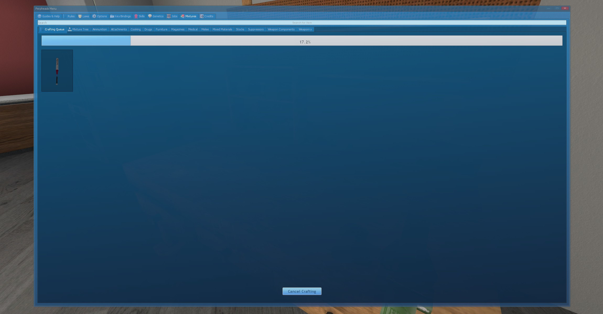 Baseball Bat Craftingtimer