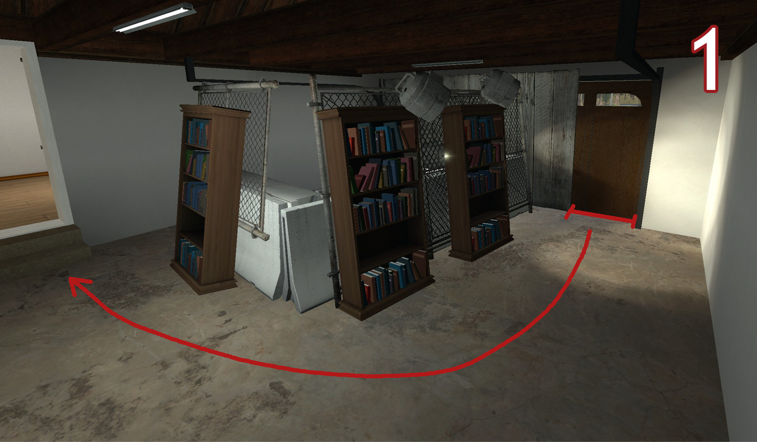 Large suburbs house bad 1