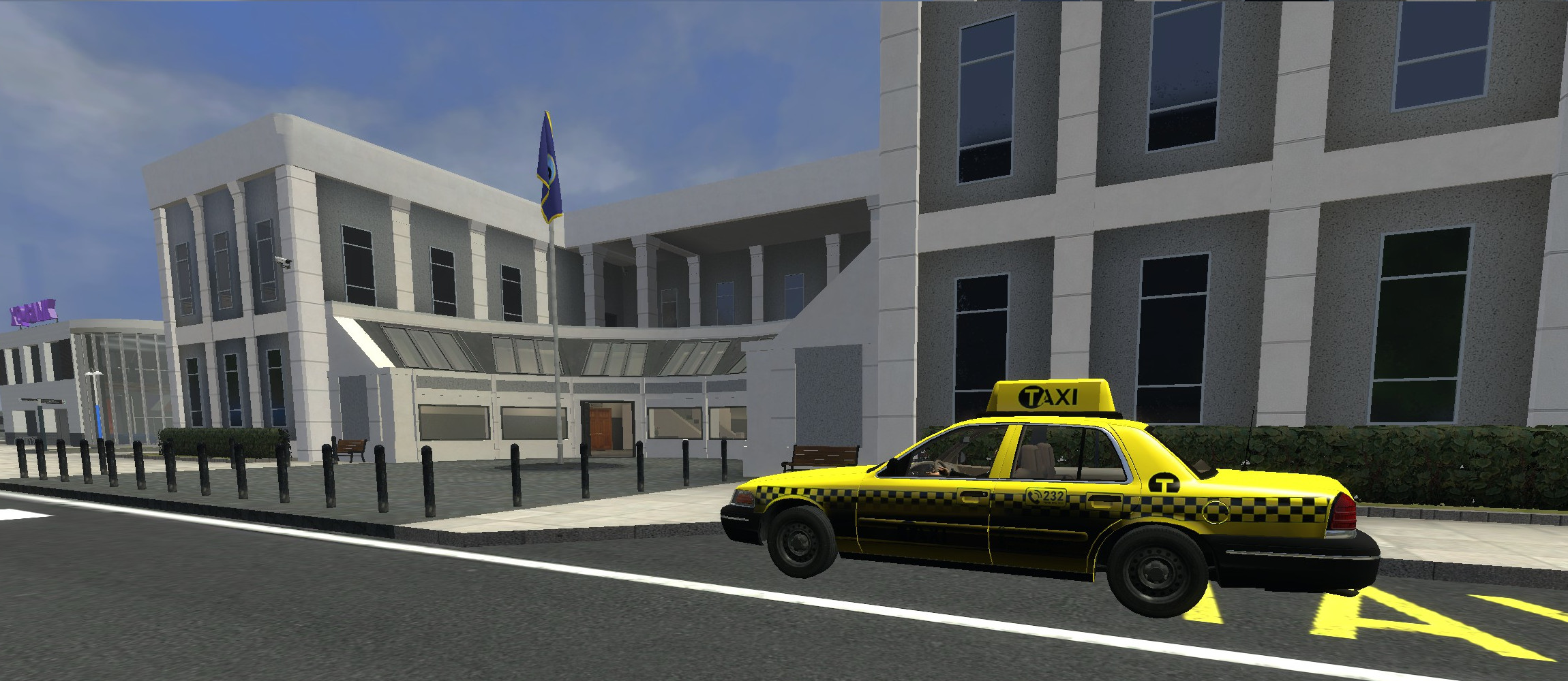 Taxi Parking City Hall